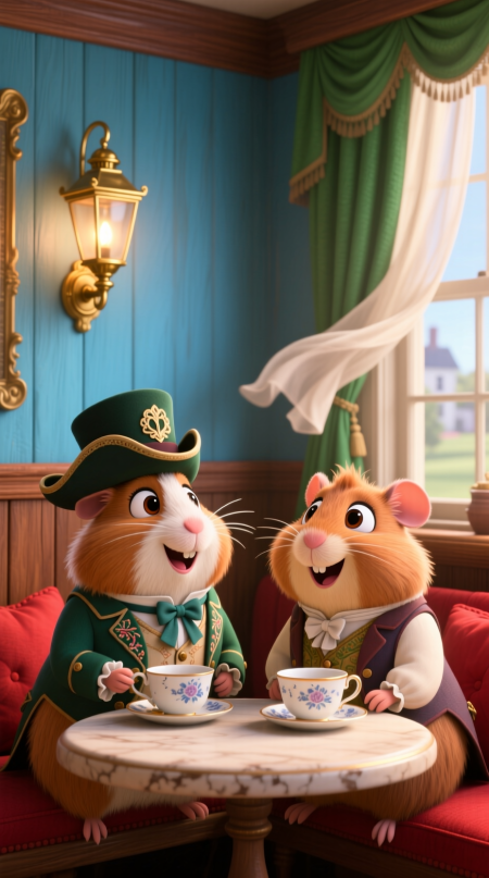 Meerschweinchen der Zuflucht